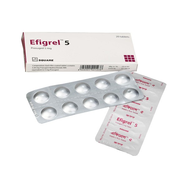 EFIGREL 5mg Tab. 